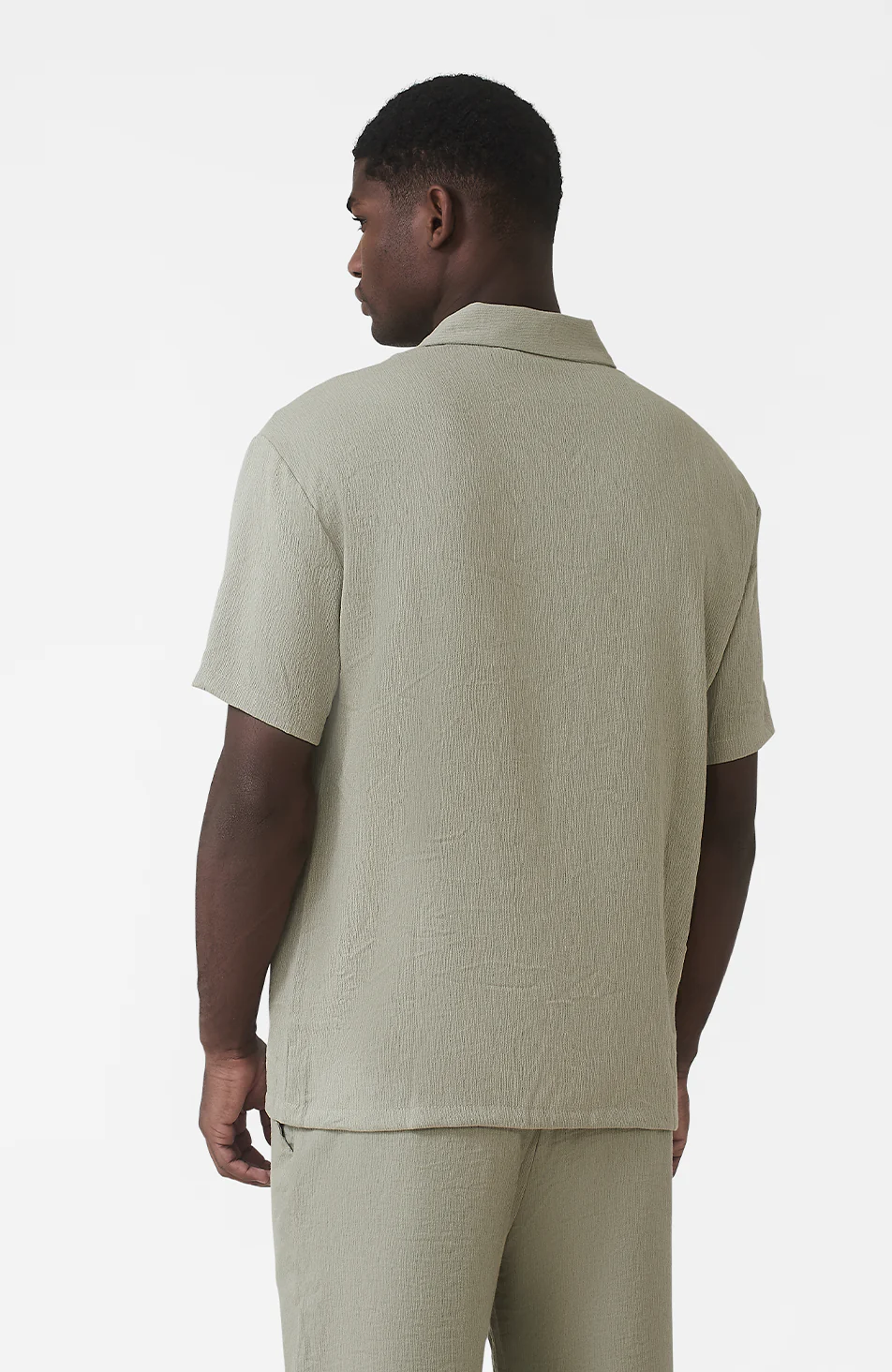 Fiorano Relaxed Fit Shirt in Sage - Image 5