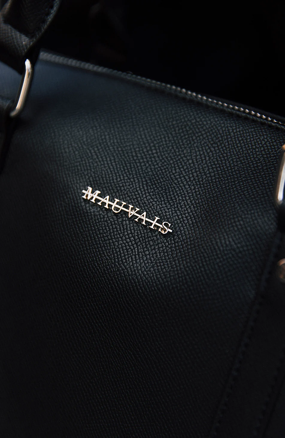Hudson Signature Holdall Bag in Black - Image 3