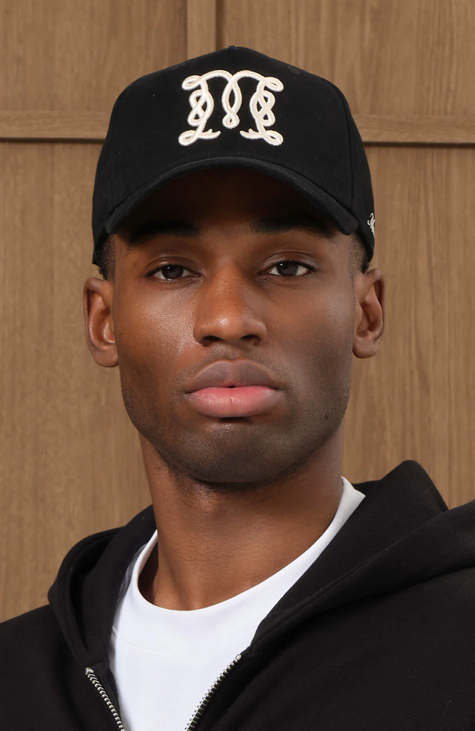 Monogram Trucker Cap in Black - Image 4