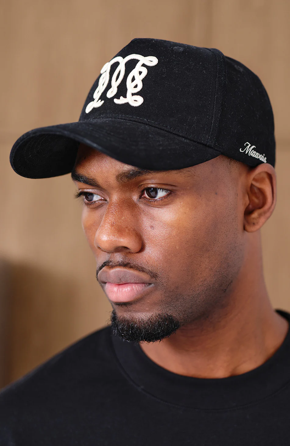 Monogram Trucker Cap in Black - Image 6