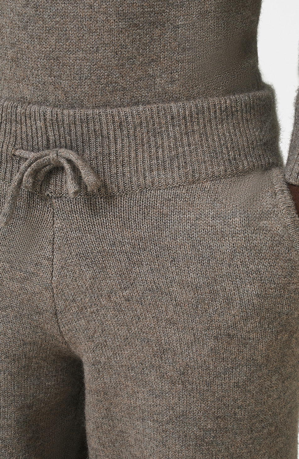 Montreux Knit Jogger in Beige - Image 7
