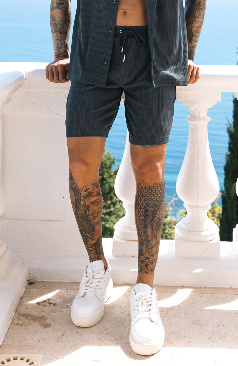 Riviera Shorts in Midnight - Image 2