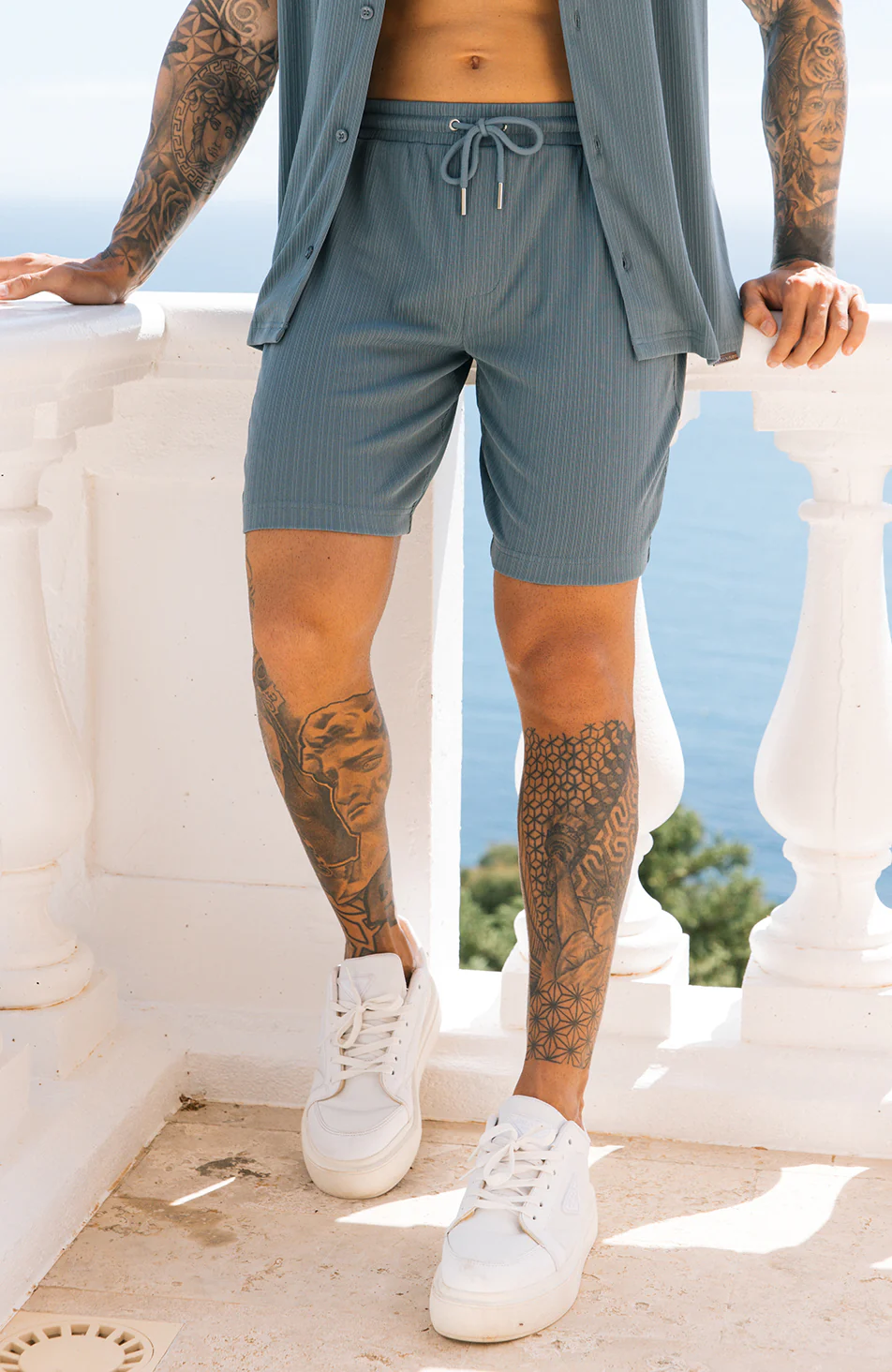 Riviera Shorts in Ocean - Image 2