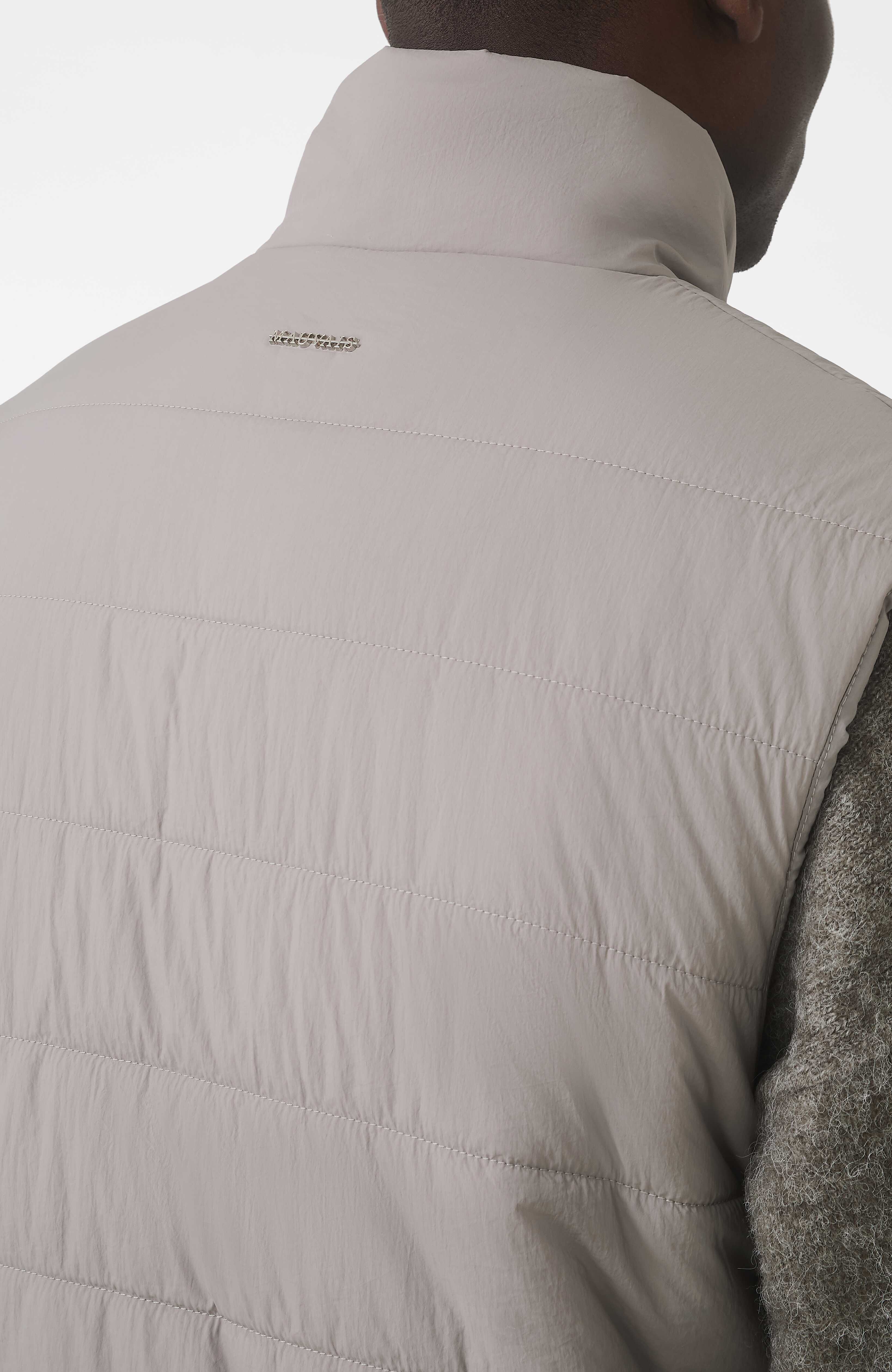 Thar Light Weight Gilet in Taupe - Image 9
