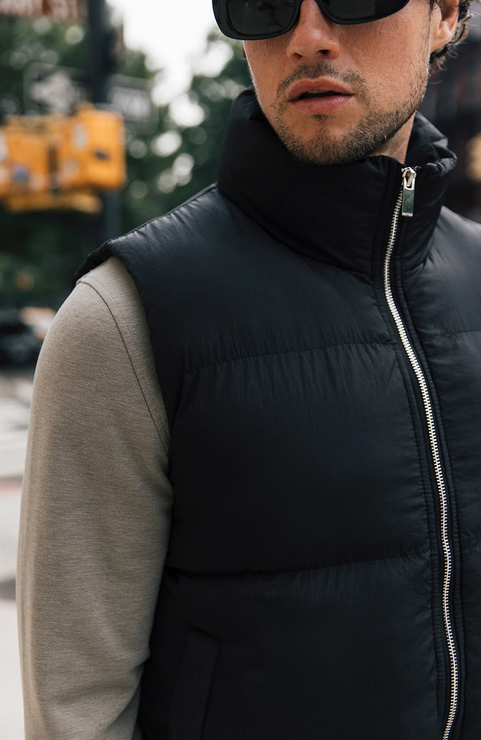 Tournelle Padded Gilet in Black - Image 7